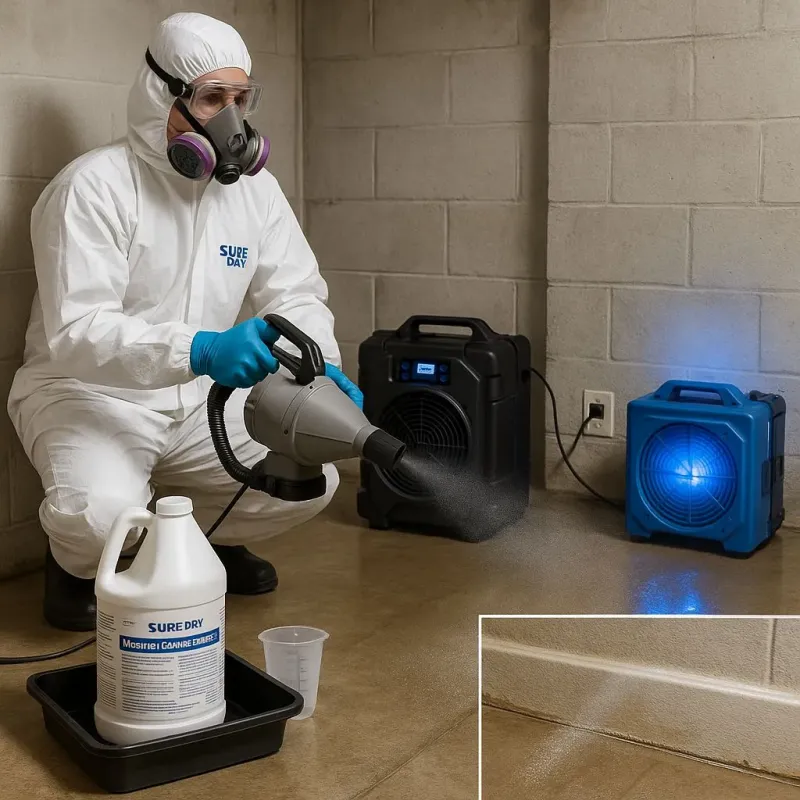 Sanitization and Odor Removal process in West Mifflin, PA